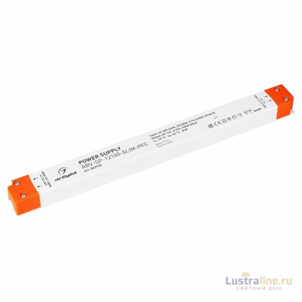 Блок питания Arlight ARV-SP-12100-SLIM-PFC (12V, 8.33A, 100W) 047990