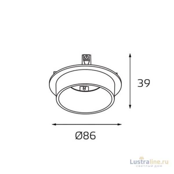 Отражатель Italline SKY R gold