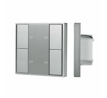 Кнопочная панель Arlight DALI-201-23-1G-4SC-IN Silver (BUS, Frame) 048184