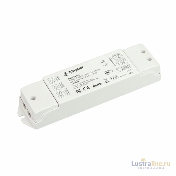 Конвертер Arlight SMART-0-10V-302-72-SH-DRI-PD-SUF (230V, 2x20mA, TUYA Wi-Fi, 2.4G) 038156