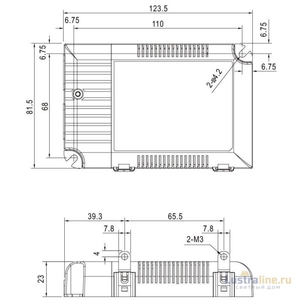 Блок питания Deko-Light 60,3Вт 180-295В IP20 862245