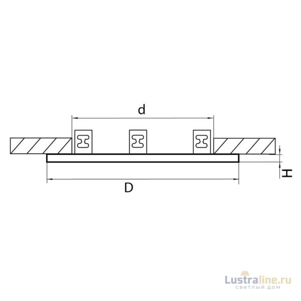 Рамка Lightstar Intero 16 217636
