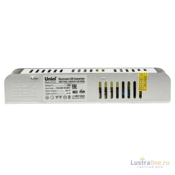 Блок питания Uniel UET-VAS-120A20 12V IP20 UL-00002430