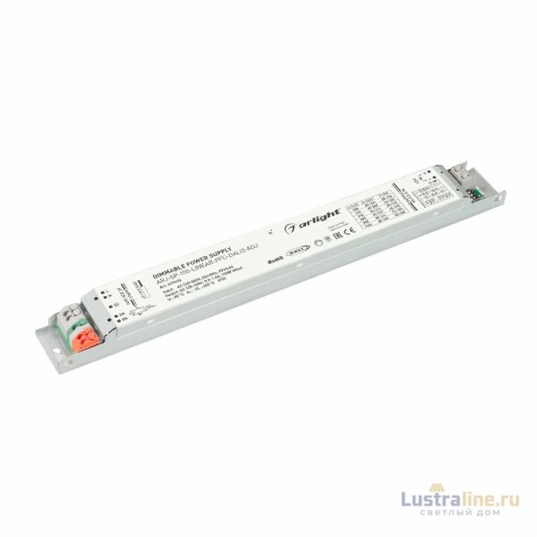 Блок питания Arlight ARJ-SP-150-LINEAR-PFC-DALI2-ADJ (150W, 120-330V, 0.5-1.0A, IP20) 039603