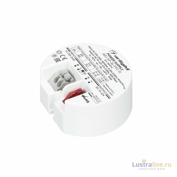 Блок питания Arlight ARJ-SP-36-PFC-R (36W, 15-42V, 0.8-0.85A) 048774