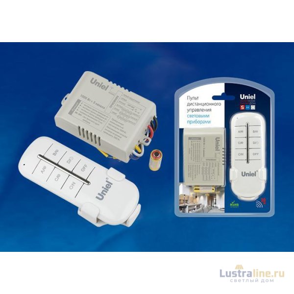 Пульт управления светом (UL-00003634) Uniel UCH-P005-G3-1000W-30M