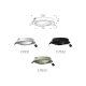 Корпус светильника Ambrella Light DIY Spot C7652