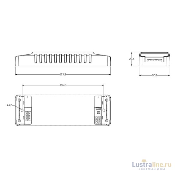 БАП для светильников ЭРА LED-LP-E300-1-400 Б0055719 БАП для светильников ЭРА LED-LP-E300-1-400 Б0055719