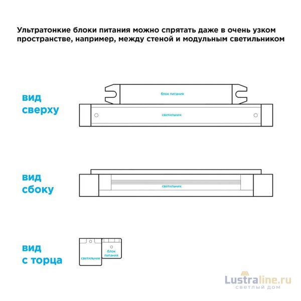 Блок питания Apeyron 24В (СТ) 36Вт импульсный IP20 170-264В 1,5А коннектор 2,1*5,5мм 03-97