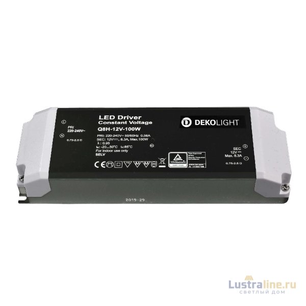 Блок питания Deko-Light Power supply 100Вт 220-240В IP20 862165