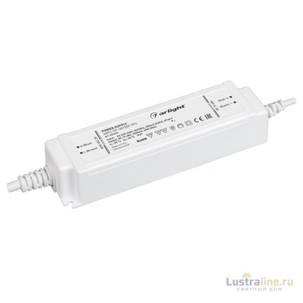 Блок питания Arlight ARPJ-SP-381050-PFC (40W, 19-38V, 1.05A) 037270