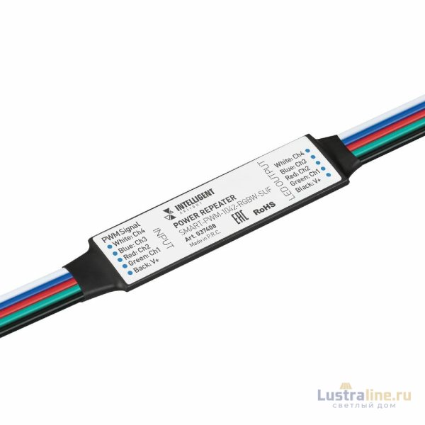 Усилитель Arlight SMART-PWM-1042-RGBW-SUF (12-24V, 4x1A) 037408