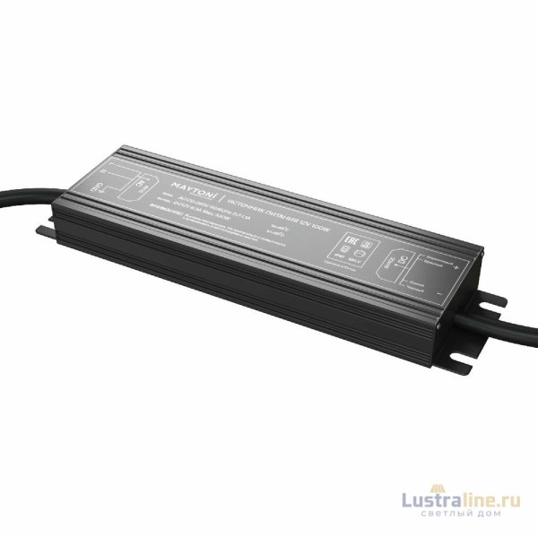 Блок питания Maytoni Technical 12В 100Вт IP67 020206 Блок питания Maytoni Technical 12В 100Вт IP67 020206