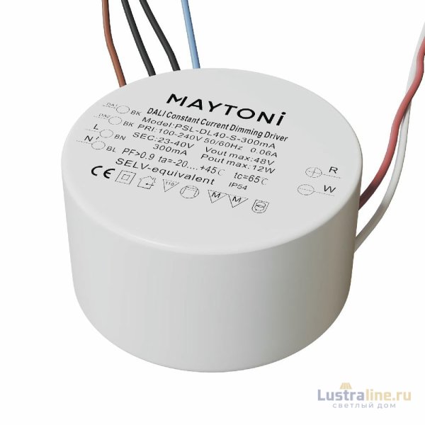 Блок питания Maytoni 12Вт IP54 Dali PSL-DL40-S-300mA Блок питания Maytoni 12Вт IP54 Dali PSL-DL40-S-300mA