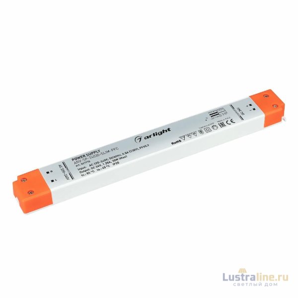 Блок питания Arlight ARV-SP-24030-SLIM-PFC (24V, 1.25A, 30W) 047970
