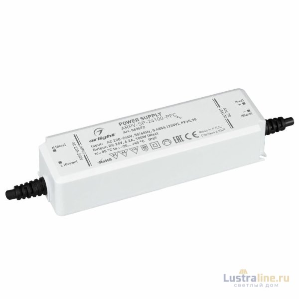 Блок питания Arlight ARPV-SP-24100-PFC (24V, 4.2A, 100W) 043672