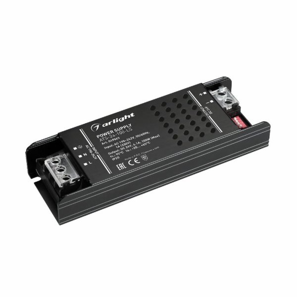 Блок питания Arlight ATS-24-100-LS (24V, 4.1A, 100W) 049063