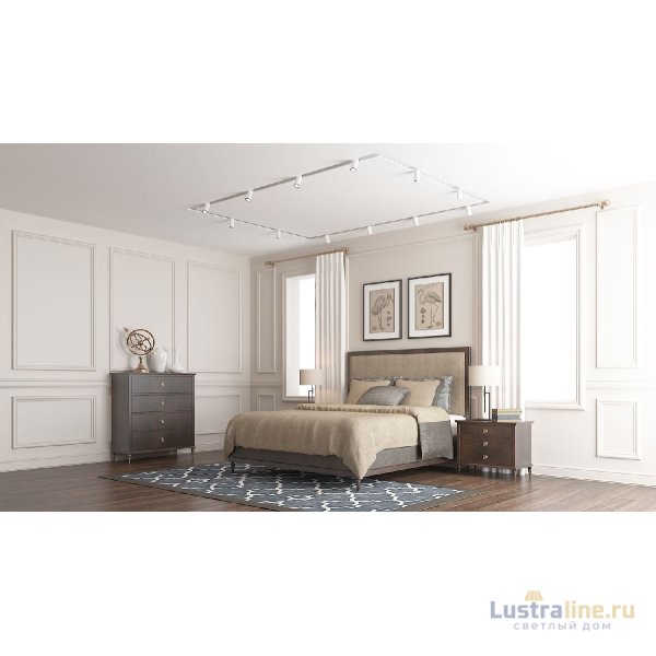 Профиль для декоративных ниш и потолков Denkirs Flod DK5850-WH