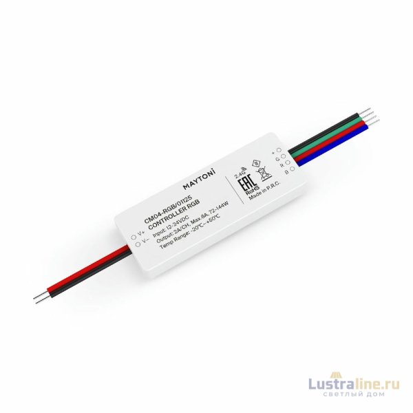 Контроллер Maytoni Led strip 72Вт DC12/24В 6А IP20 01125