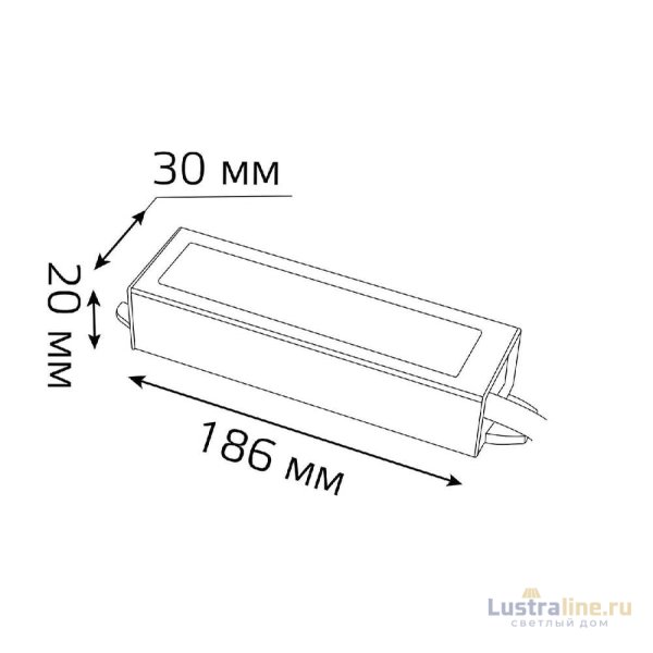 Блок питания Gauss 12V 15W IP66 2A 202023015