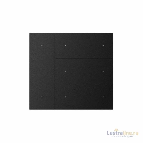 Накладка панели Arlight KNX-23-4G-SUF Black (Backlight) 051083
