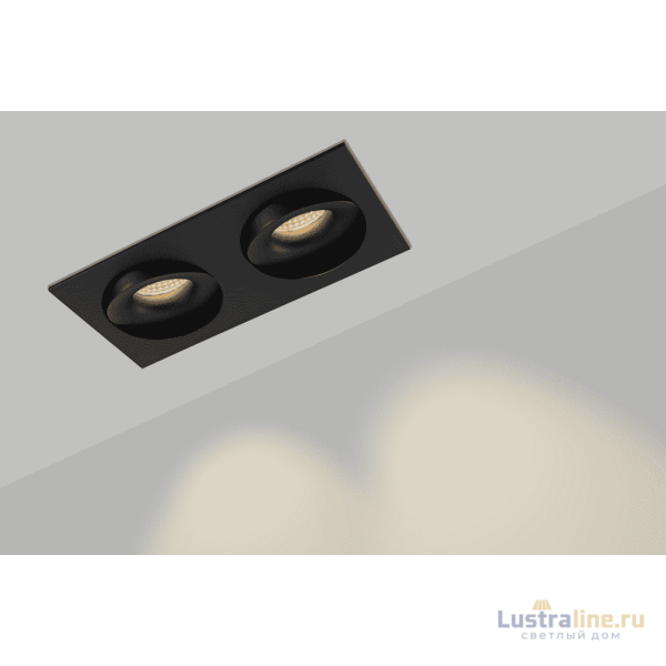 Корпус встраиваемого светильника SWG COMBO-2S2-BL 004159