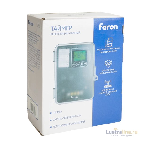 Таймер (реле времени) Feron TM100 51514