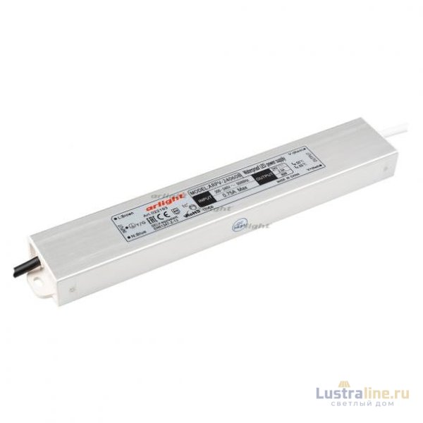 Блок питания Arlight ARPV-24060-SLIM-B (24V, 2.5A, 60W) 022193