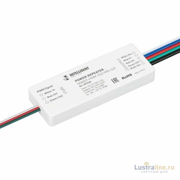 Усилитель Arlight SMART-PWM-1022-MIX-SUF (12-24V, 2x3A) 037406