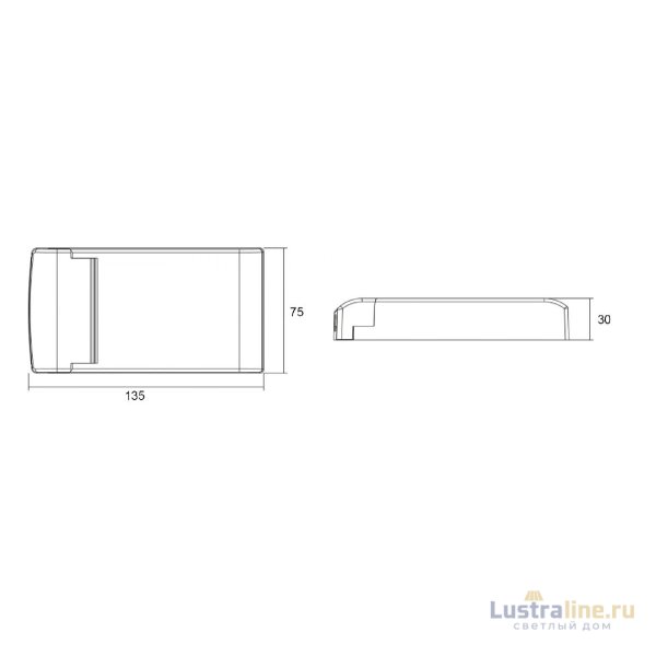 Блок питания Deko-Light Power supply 45Вт 220-240В IP20 862192