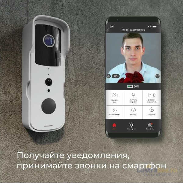 Умный видеозвонок Elektrostandard 76105/00 4690389185533 a059339