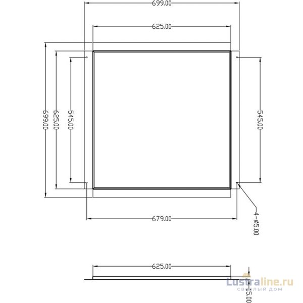 Рамка Deko-Light Frame for plaster 930232