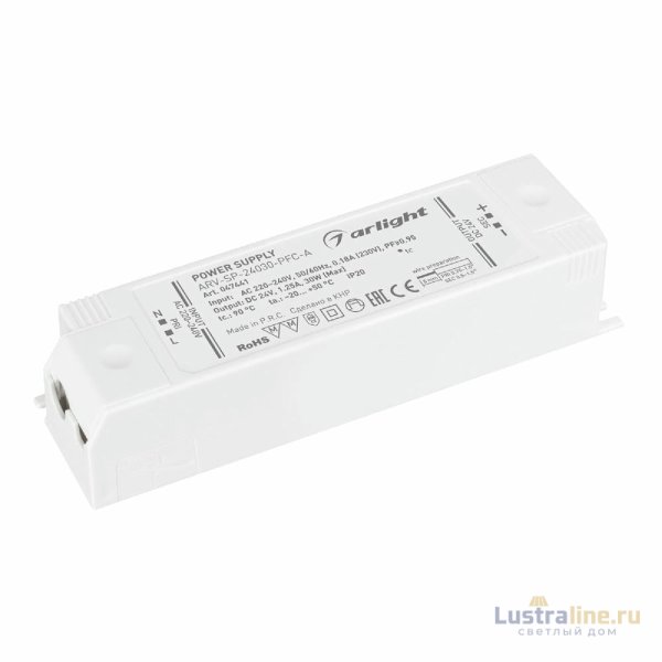 Блок питания Arlight ARV-SP-24030-PFC-A (24V, 1.25A, 30W) 047441