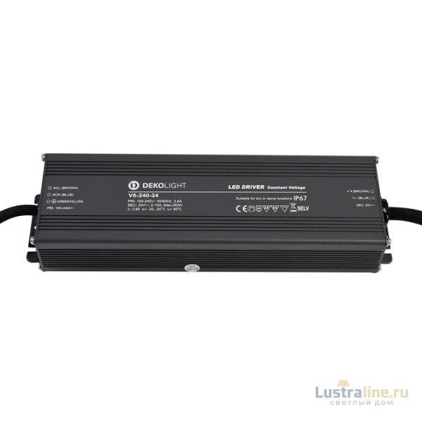 Блок питания Deko-Light 240Вт 100-240В IP67 872089