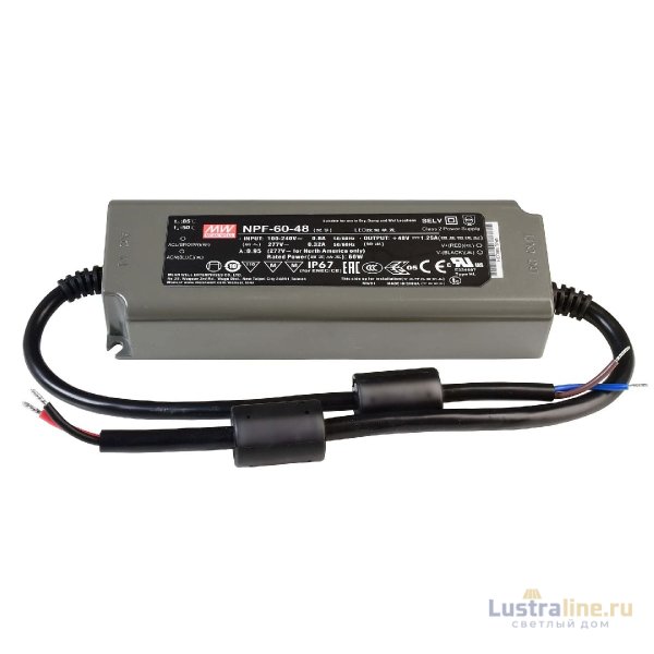 Блок питания Deko-Light Power supply 60Вт 90-305В IP20 872106