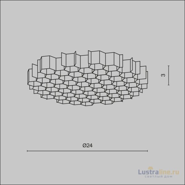 Светофильтр Maytoni Focus T HoneyComb-D24