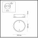 Основание для светильника Odeon Light Panta 4927/2R