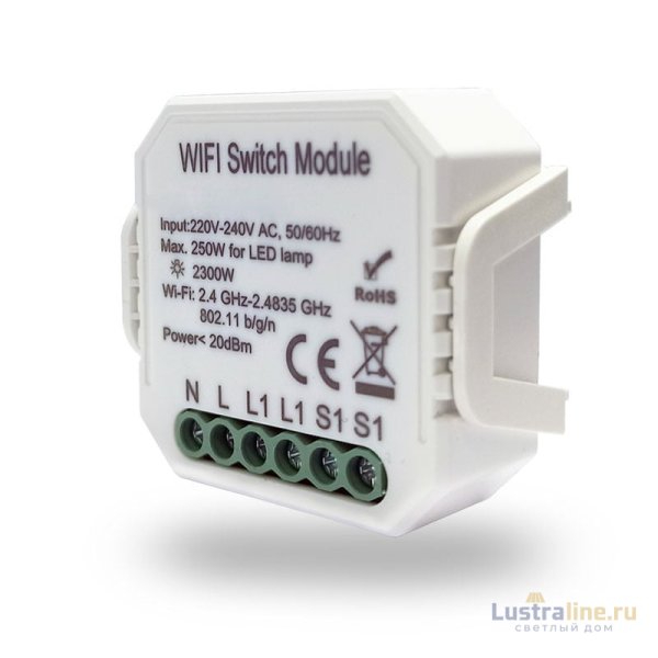 Wi-Fi реле Denkirs RL1001-SM
