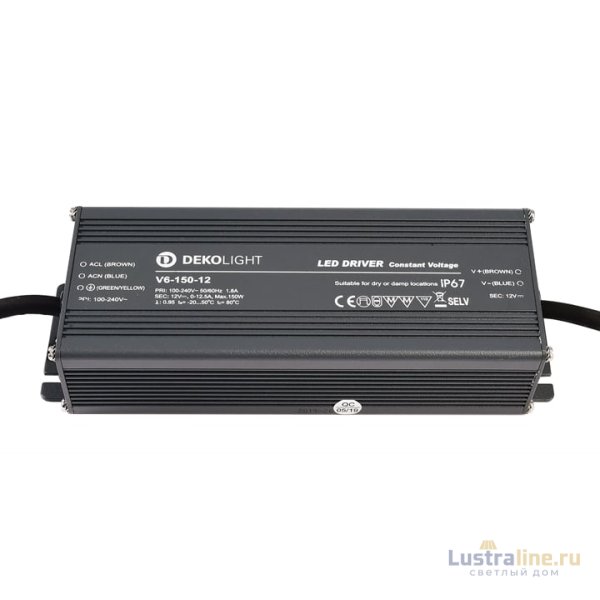 Блок питания Deko-Light 150Вт 100-240В IP67 872086