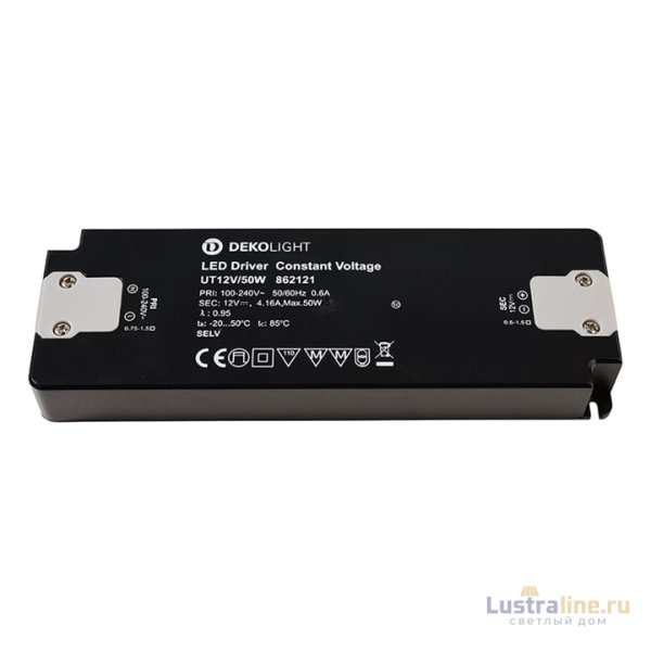 Блок питания Deko-Light Eingangsspannung 50Вт 100-240В IP20 862121