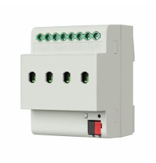 Релейный модуль Arlight KNX-7043-82-DRO-DIN (BUS, 4x16А, KNX Secure) 041225