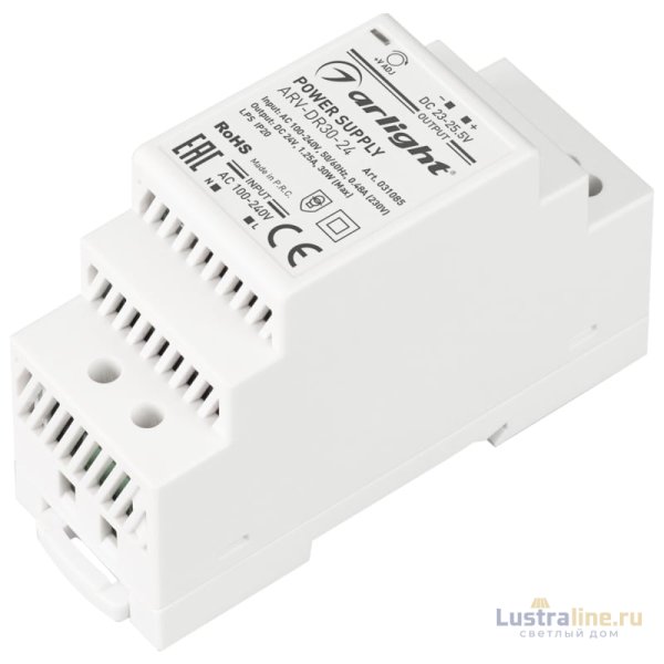 Блок питания Arlight ARV-DR30-24 (24V, 1.25A, 30W) 031085