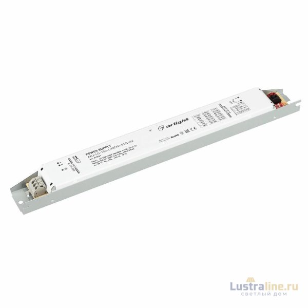 Блок питания Arlight ARJ-LG-150-LINEAR-PFC-HV (150W, 80-330V, 0.5-1.0A) 049561