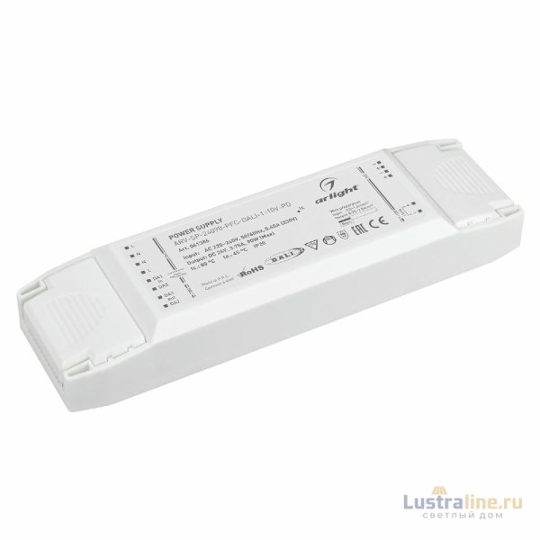 Блок питания Arlight ARV-SP-24090-PFC-DALI-1-10V-PD (24V, 3.75A, 90W) 041386