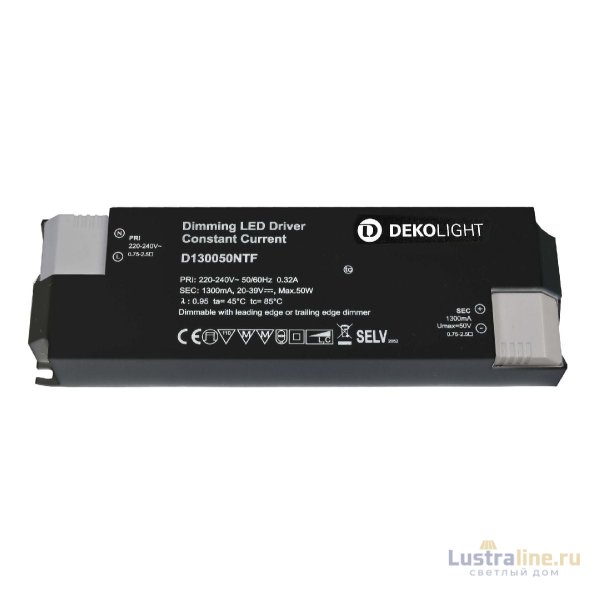 Блок питания Deko-Light Power supply 50Вт 220-240В IP20 862211