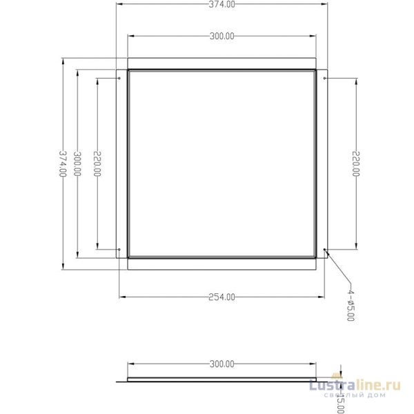 Рамка Deko-Light Frame for plaster 930230