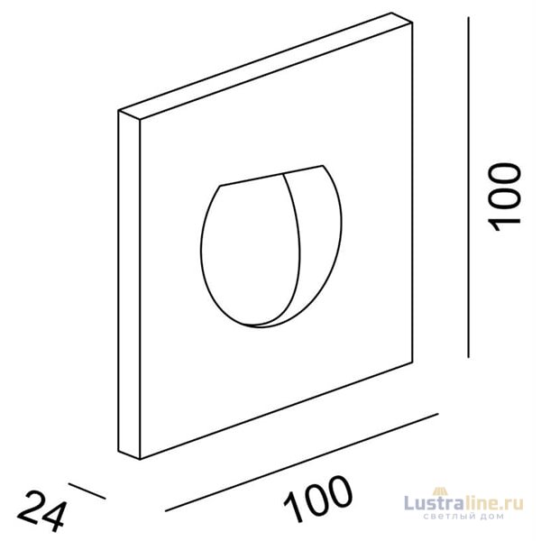 Плафон для встраиваемого светильника Deko-Light Light Base 930424