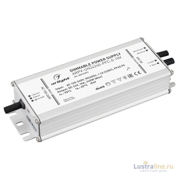 Блок питания Arlight ARPV-UH24240-PFC-0-10V (24V, 10.0A, 240W) 024143(1)