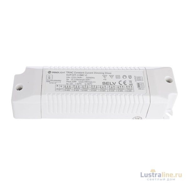 Блок питания Deko-Light Power supply 20Вт 200-240В IP20 862141