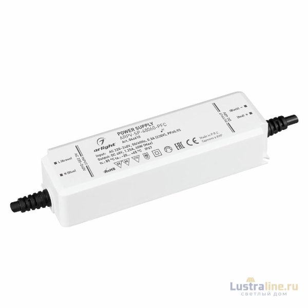 Блок питания Arlight ARPV-SP-48060-PFC (48V, 1.25A, 60W) 046610